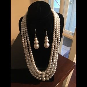 2 pc Necklace & Earrings Set